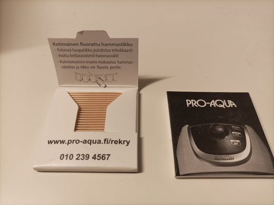 PRO-AQUA Rekry fluorattu hammastikku